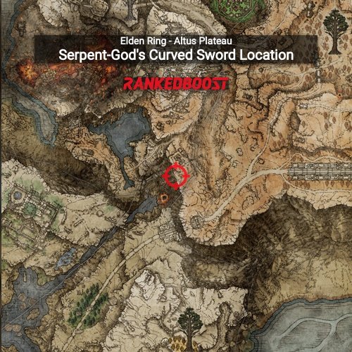 Elden Ring SerpentGod's Curved Sword Builds Location, Stats